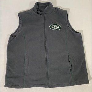NFL Official New York Jets Fleece Vest Men’s Size Large
